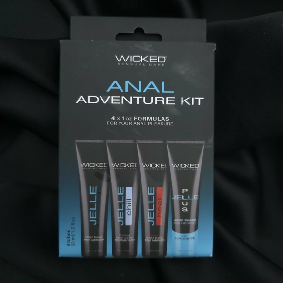 Wicked Sensual Care Water-Based Personal Care Gel Kit Vegan 4 x 1oz Travel - Picture 4 of 6